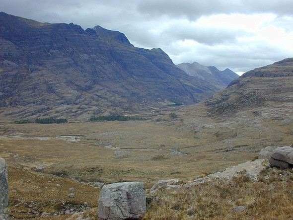 Photo 6"x4" Glen Torridon from the Annat to Coulags path Annat\/NG8954 c2002