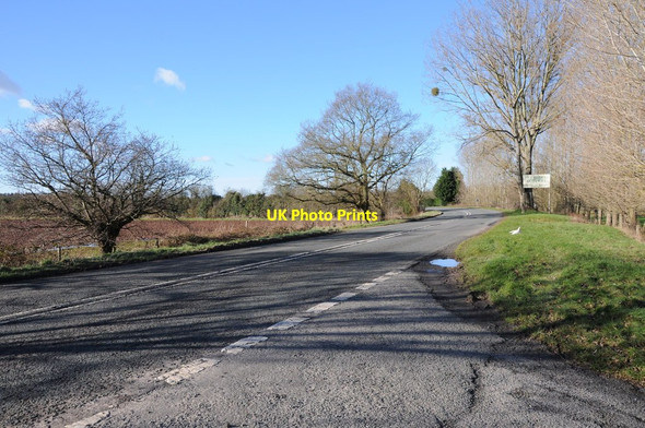 Photo 6"x4" The A4103 at Callow Marsh. Callow Marsh c2013