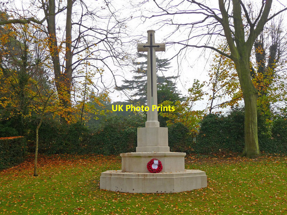 Photo 6"x4" Andover - War Memorial Andover c2011