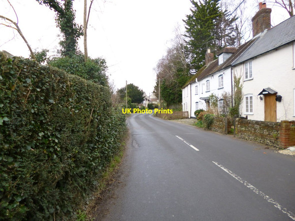 Photo 6"x4" Child Okeford High Street Child Okeford c2013