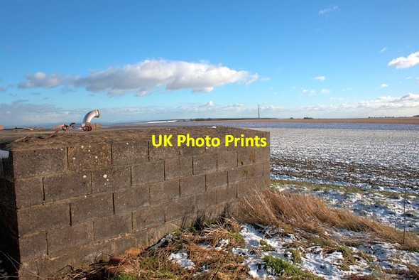 Photo 6"x4" Water Tank, Hambleton Down Cold Kirby c2013