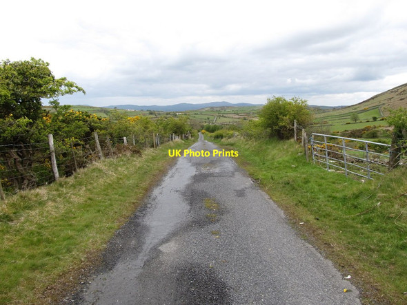Photo 6"x4" View north along Kinnahalla Road Kilcoo c2012