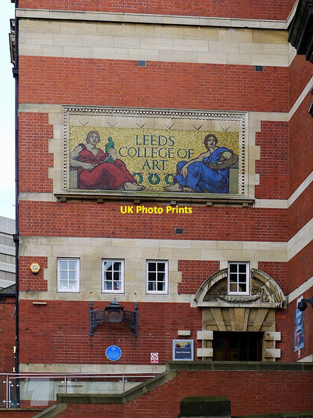 Photo 6"x4" Leeds College of Art, Vernon Street Leeds\/SE3034 c2013