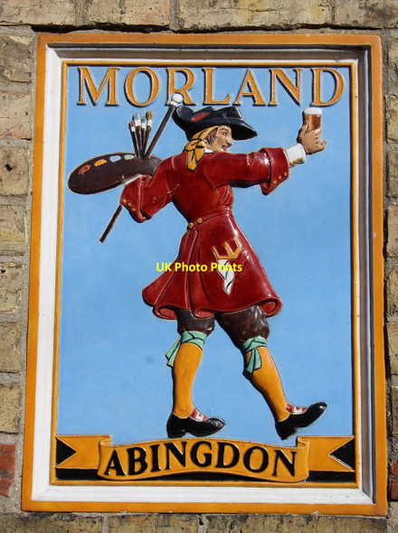 Photo 6"x4" A Morland tile on the Punter Oxford\/SP5106 c2012
