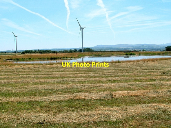 Photo 6"x4" Lake at Watchtree Nature Reserve Great Orton c2006