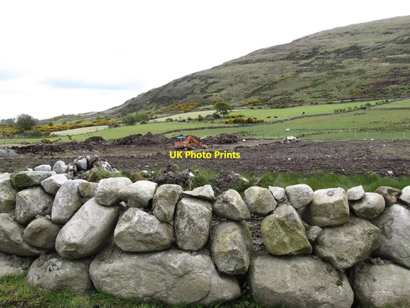 Photo 6"x4" Land reclamation east of Kinnahalla Road Kilcoo c2012