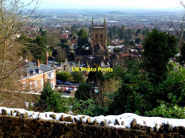 Photo 6"x4" Great Malvern Priory Great Malvern c2013