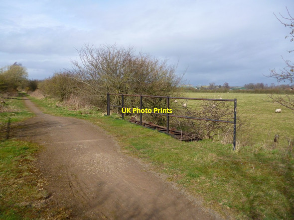 Photo 6"x4" Cycle path To Longtown Westlinton c2012