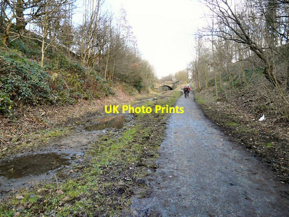 Photo 6"x4" National Cyclist Network Route #62 Hyde\/SJ9494 c2013