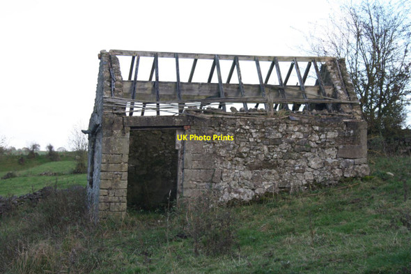 Photo 6"x4" Derelict barn Winster\/SK2460 c2012