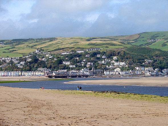 Photo 6"x4" Cerrigypenrhyn and the Dyfi Estuary Ynys Tachwedd\/SN6093 c2008