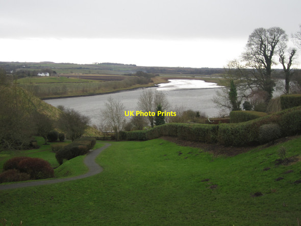 Photo 6"x4" Looking over Coronation Park towards the River Tweed Berwick-upon-Tweed c2013