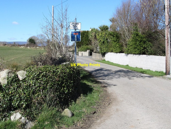 Photo 6"x4" Private road giving access to farms off Anthony's Road Ballymartin c2011