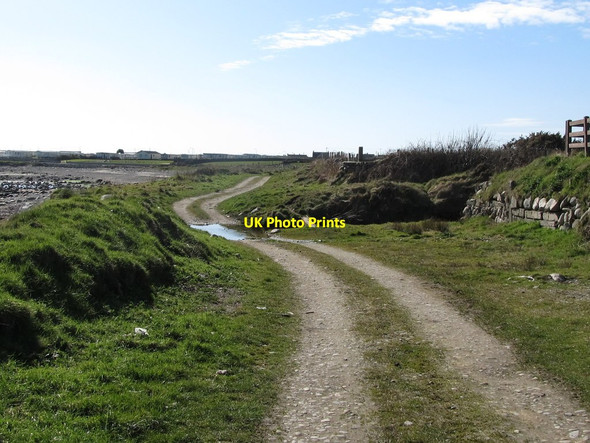 Photo 6"x4" Farm access lane leading west off Wrack Road Ballymartin c2011
