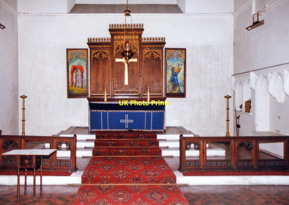 Photo 6"x4" St Silas, Ivydale Road - Sanctuary Deptford\/TQ3677 c1997
