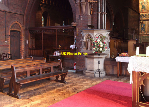 Photo 6"x4" St Mark, Noel Park - Pulpit Wood Green\/TQ3090 c2013