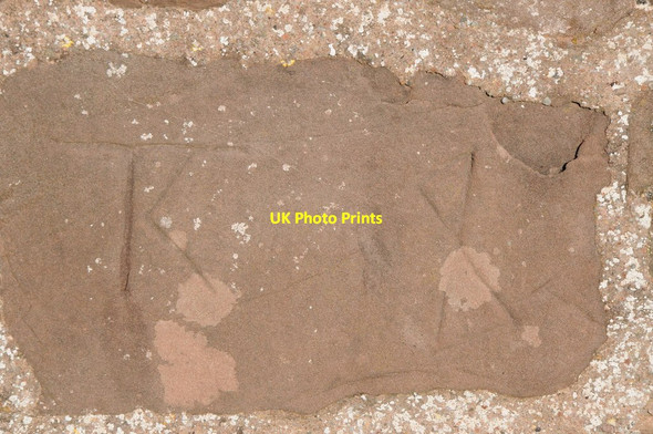 Photo 6"x4" Mason marks in Garway church Garway c2012