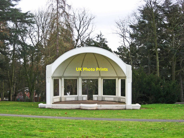 Photo 6"x4" Bandstand (1), Brinton Park, Sutton Road, Kidderminster Kidderminster c2012
