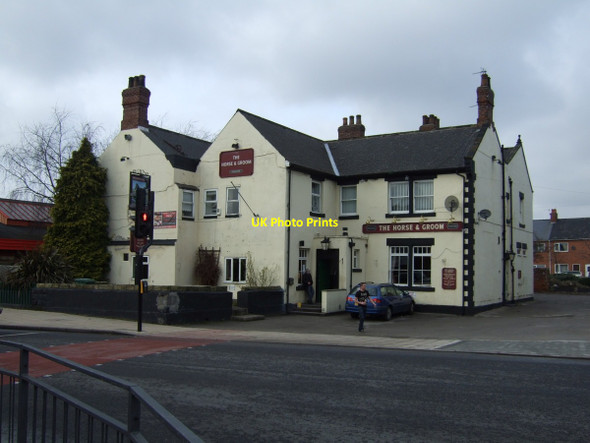 Photo 6"x4" The Horse and Groom pub, Goldthorpe Goldthorpe c2013