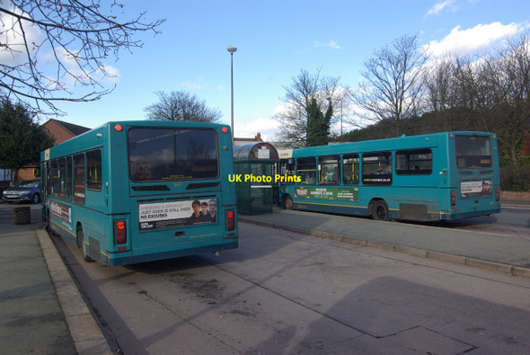 Photo 6"x4" Oakengates Bus Station Telford c2013