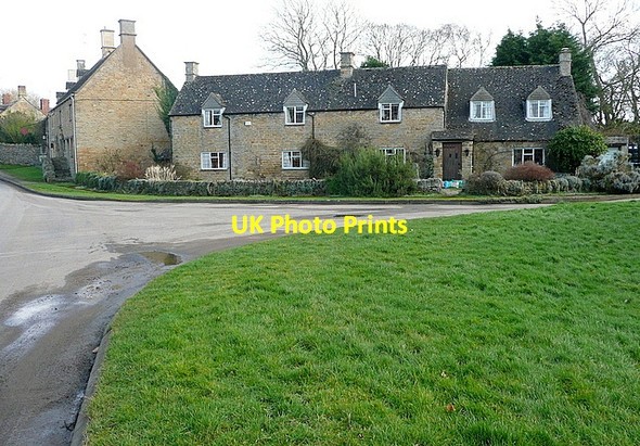 Photo 6"x4" Houses in Cherington Cherington\/SP2936 c2013