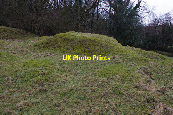 Photo 6"x4" Old earthworks near Raygill Barnoldswick\/SD6671 c2013
