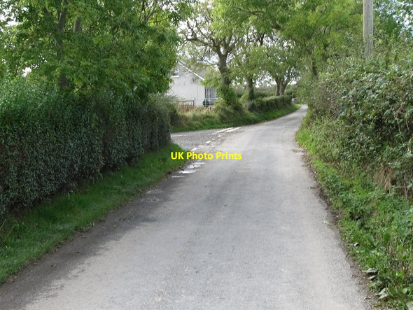 Photo 6"x4" Bishops Court Road at its junction with Ballywoodan Road Bishops Court\/J5642 c2011