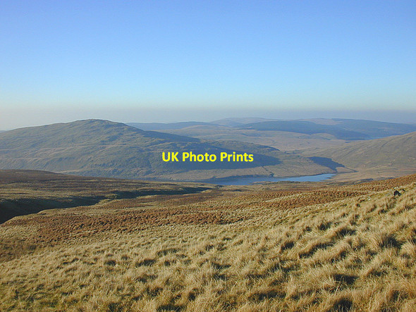 Photo 6"x4" Descending from Plynlimon Pumlumon Fach c2005