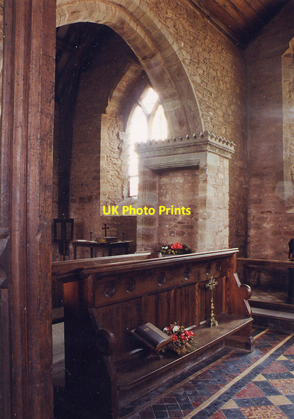 Photo 6"x4" St Cosmas & St Damian, Stretford - Interior Stretford Court c1998
