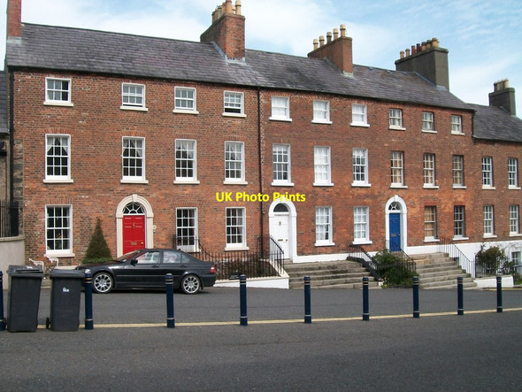 Photo 6"x4" Georgian Houses in Hillsborough Castle Square Hillsborough\/J2458 c2011