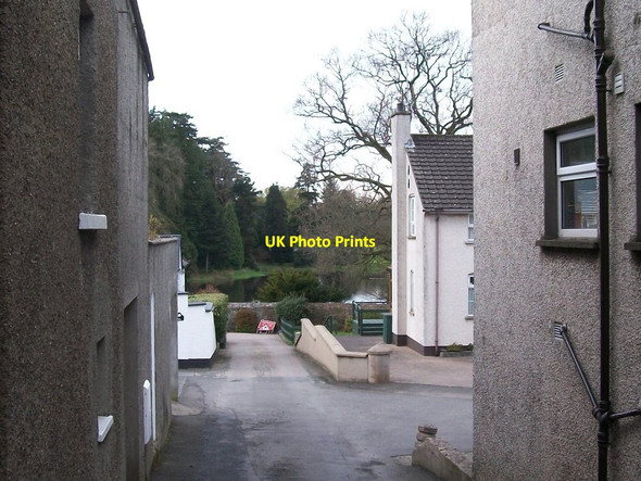 Photo 6"x4" A glimpse down an entry to the lake in the grounds of Hillsborough Castle Hillsborough\/J2458 c2011