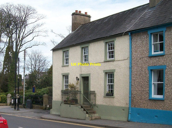 Photo 6"x4" Vernacular Georgian houses next to Hillsborough's Presbyterian Church Hillsborough\/J2458 c2011