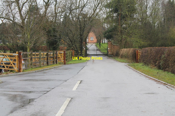 Photo 6"x4" Road to Brickfield Farm Kirklington\/SK6757 c2013