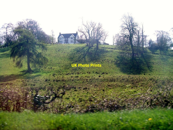 Photo 6"x4" House on a knoll west of Annahilt Annahilt c2011