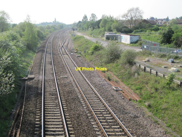 Photo 6"x4" Wootton Bassett Junction railway station (site), Wiltshire, 2011 Wootton Bassett c2011