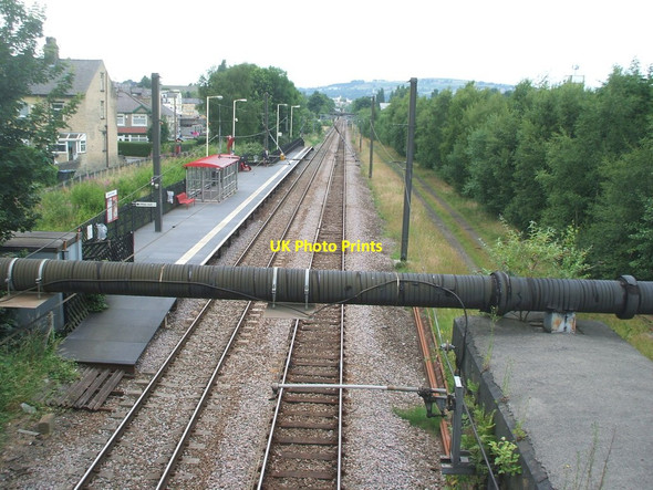 Photo 6"x4" Frizinghall railway station, Yorkshire, 2009 Shipley\/SE1437 c2009