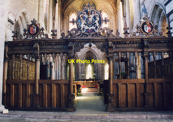 Photo 6"x4" St Mary, Abbey Dore - Screen Abbey Dore c1998