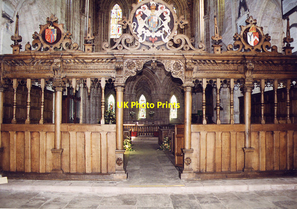 Photo 6"x4" St Mary, Abbey Dore - Screen Abbey Dore c1998 P1