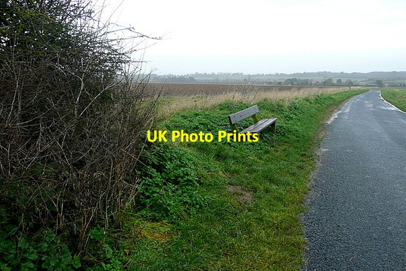 Photo 6"x4" Seat at Broad Lane Thorley\/SZ3788 c2012