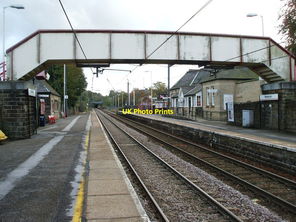 Photo 6"x4" Menston railway station, Yorkshire Guiseley c2008