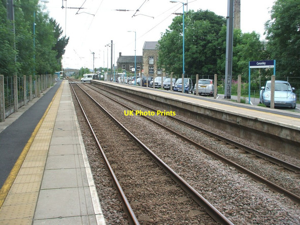 Photo 6"x4" Cononley railway station, Yorkshire Aire View c2009
