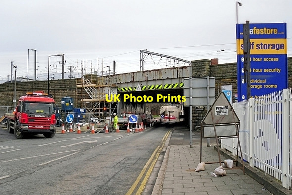 Photo 6"x4" Railway bridge, Forth Banks Newcastle upon Tyne c2013