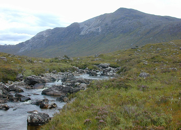 Photo 6"x4" The Fionn-abhainn Coulags c2002