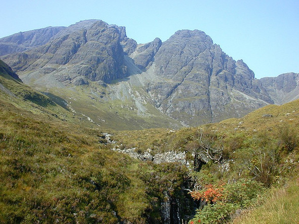 Photo 6"x4" Hillside around the Allt na Dunaiche Torrin\/Na Torrin c2002