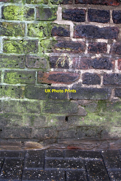 Photo 6"x4" Benchmark on Bayswater Road wall opposite Queensway Kensington\/TQ2579 c2013