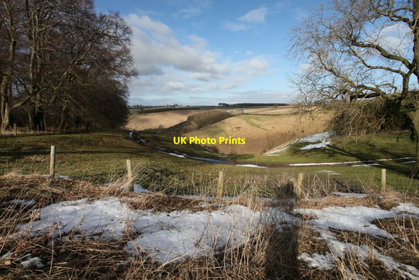 Photo 6"x4" View from the road towards Painsthorpe Dale Painsthorpe c2013