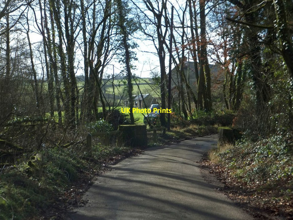 Photo 6"x4" The bridge over the stream at Ashtown Morebath c2013