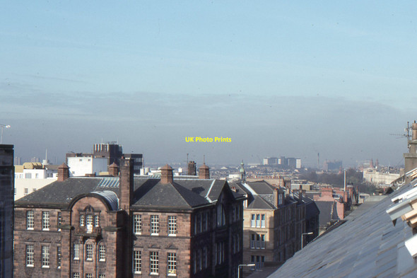 Photo 6"x4" Glasgow: rooftop views looking west along Renfrew Street Glasgow c1993