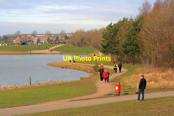 Photo 6"x4" Lyons Lake Hetton-Le-Hole c2013