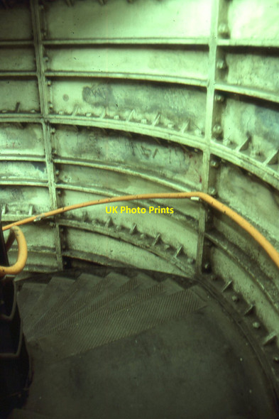 Photo 6"x4" Angel station, staircase to trains, 1992 London c1992